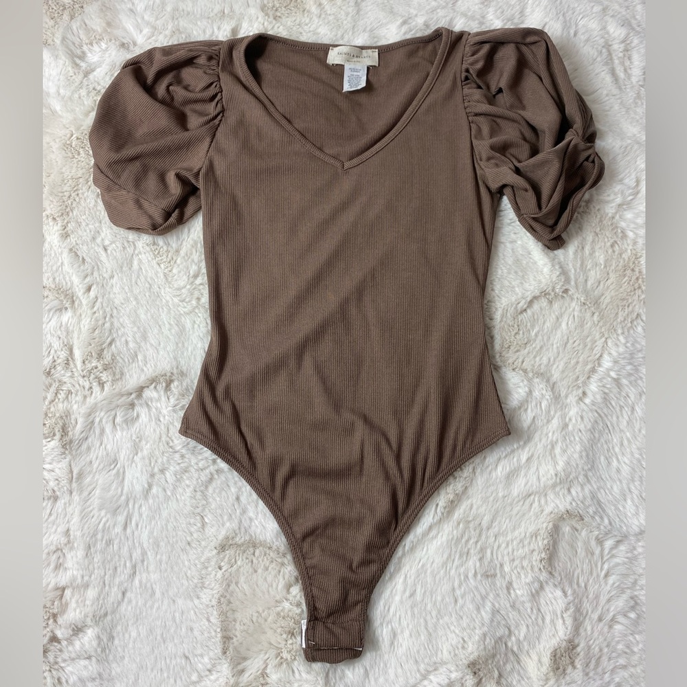 Brown Bodysuit